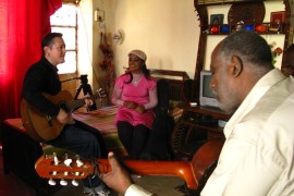 Next Music Station producer - Fermin in Sudan