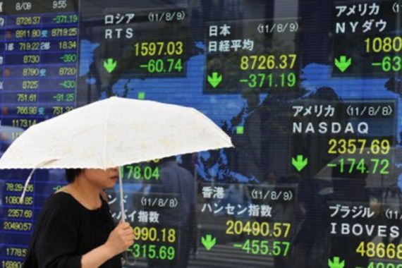 Japan market - global collapse