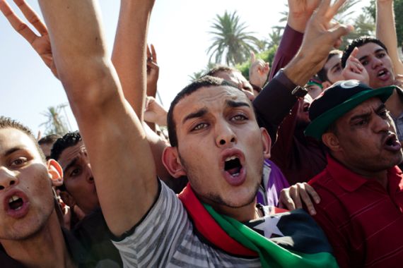 Libyans celebrate