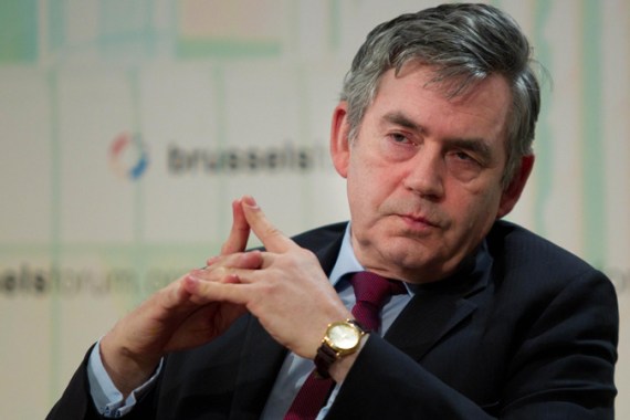 Gordon Brown during G20