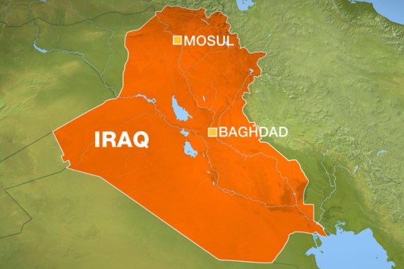 Iraq Mosul Map
