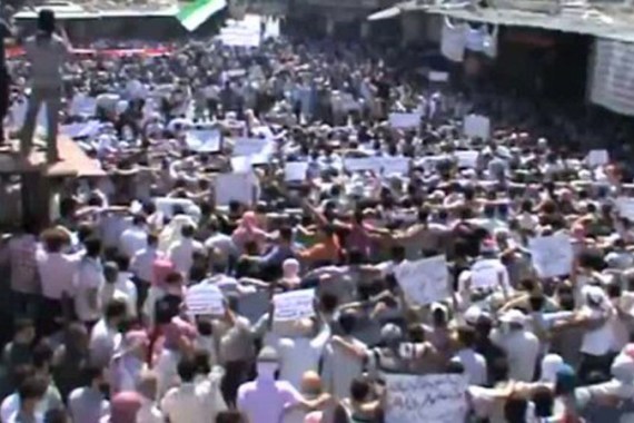 Protest in Syria