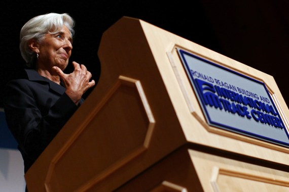 IMF chief speech