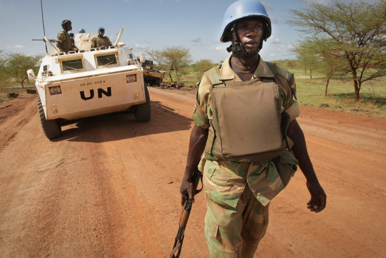 UN patrol in Abyei