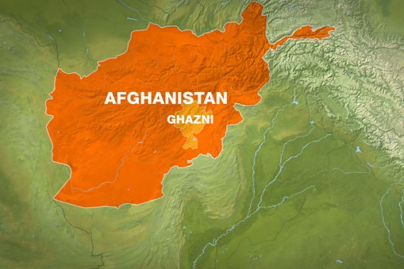 Ghazni Province Map