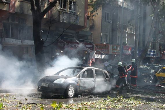 turkey Ankara blast bomb