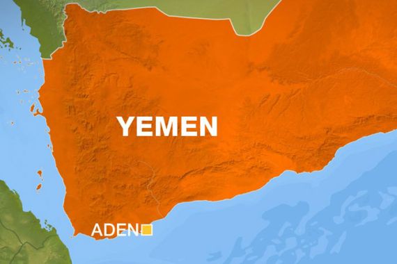 Aden Yemen map close up