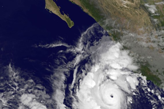 Hurricane Jova Hits Mexico