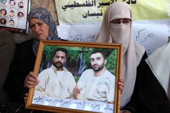 Mother of jailed palestinians