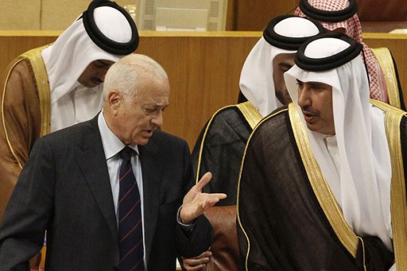 Arab league meeting