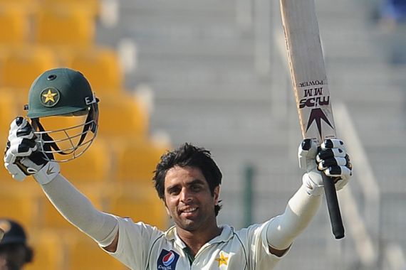 Pakistan''s cricketer Taufiq Umar