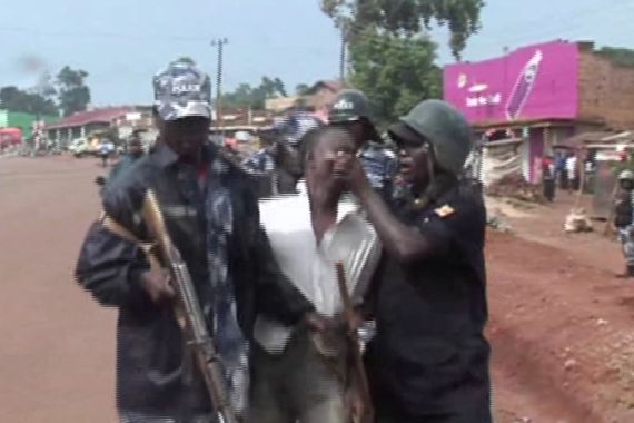Uganda unrest protests