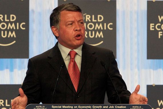 King Abdullah at World Economic Forum