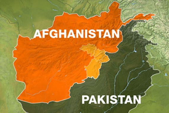 Afghanistan map east