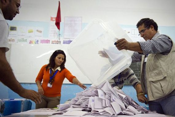 Tunisia vote counting