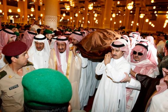 Saudi funeral