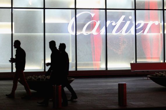 Cartier botique opening