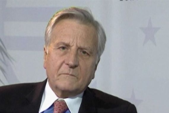 Trichet replaced by Draghi as president