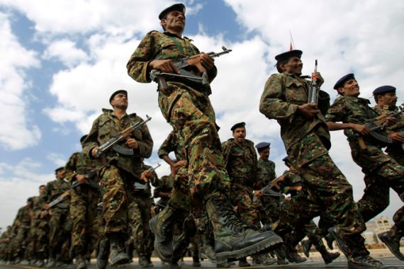 Yemen Soldiers loyal to Saleh