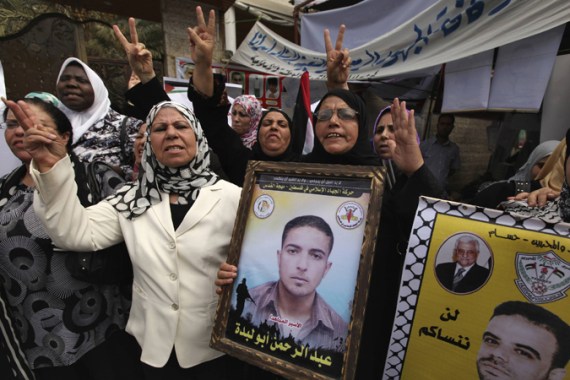 Palestinian prisoner hunger strike Gaza
