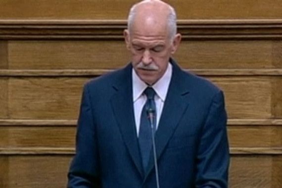 Greek confidence vote puts Papandreou and Euro at risk