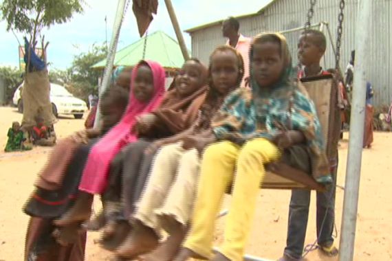 Therapy for Somali children of war