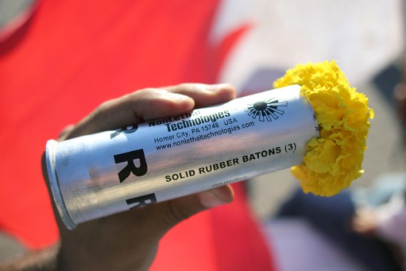 Bahrain Rubber bullets