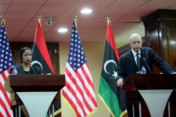 Libyan and US ambassadors to the United Nations UN