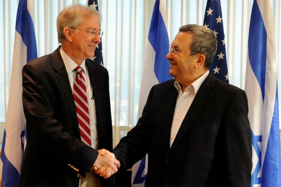 Dennis Ross with Ehud Barak