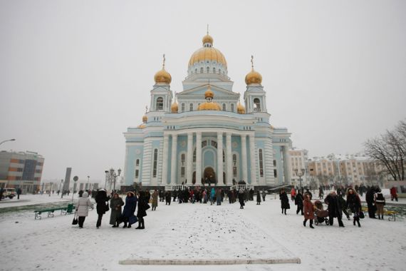russia snow