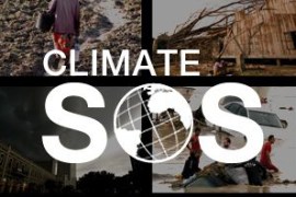 Climate SOS Spotlight Graphics Durban South Africa 2011