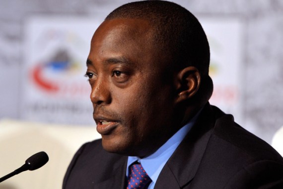 Joseph Kabila, President of the Democratic Republic of Congo,
