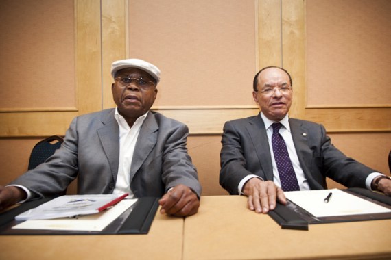DRC opposition party leaders