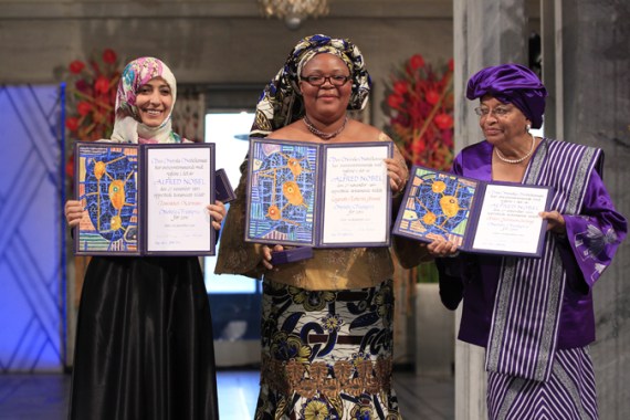 Nobel peace prize laureates