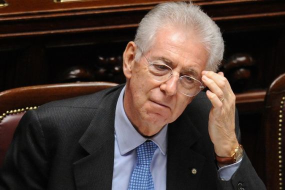 pondering Mario Monti