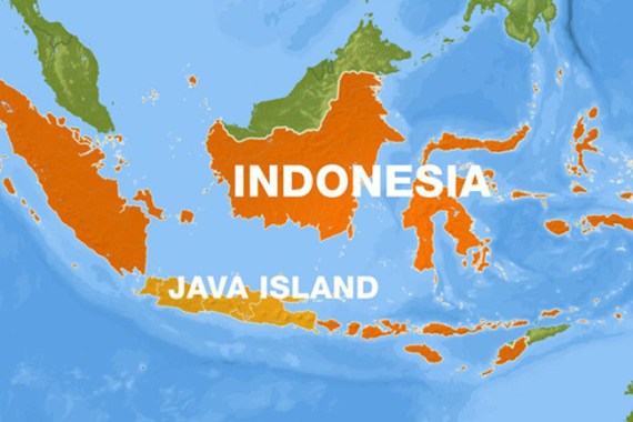 Indonesia Map - Java