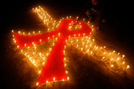 World Aids HIV ribbon