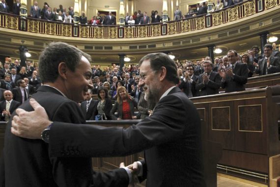 Spain''s Partido Popular Mariano Rajoy