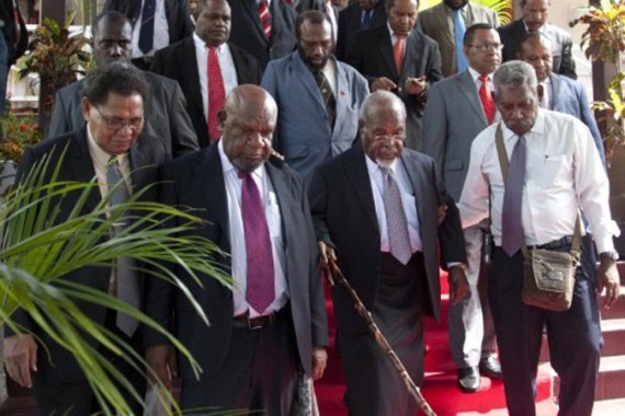 Papua new guinea political crisis