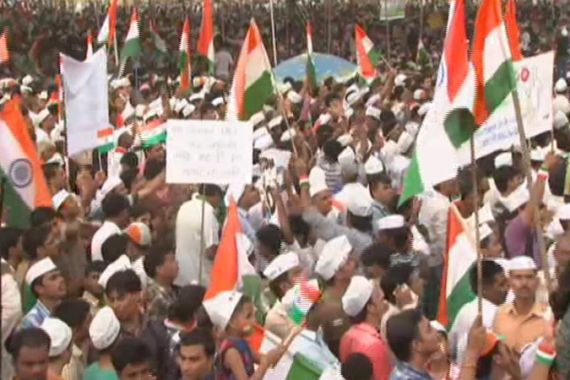 India anti-corruption protests