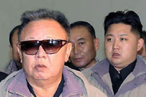 Kim Jong-Il and Kim Jong-un