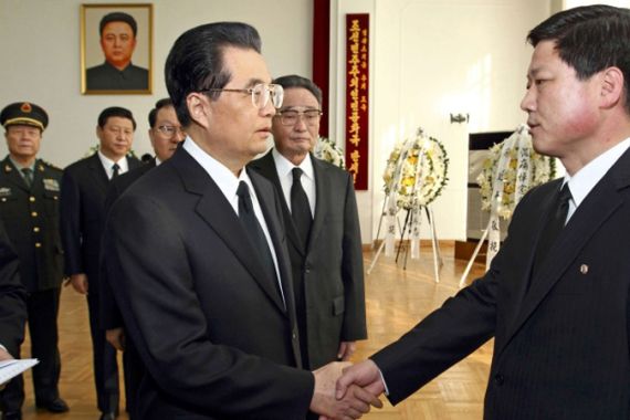 China meets North Korea