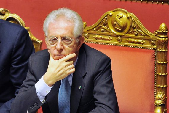 Mario Monti vote