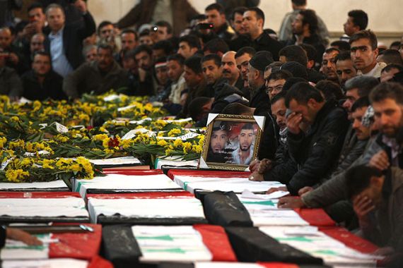 Syria funeral