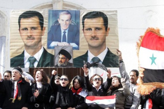 Syrian President Bashar al-Assad Damascus