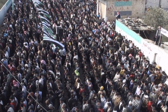 Syria protest in Homs