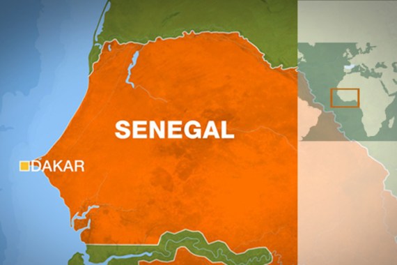 Senegal map