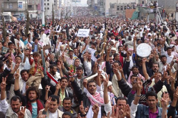 Yemen protest