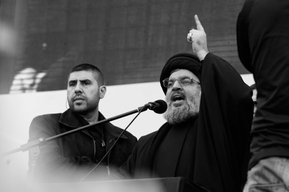 Nasrallah makes surprise appearance at Day of Ashura rally in southern Beirut [Matthew Cassel/Al Jazeera]