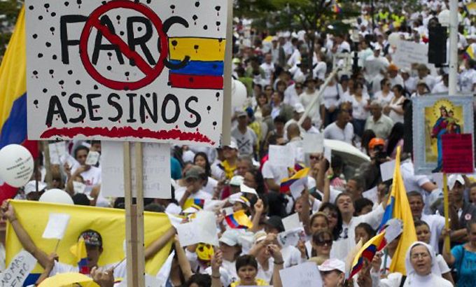 COLOMBIA - FARC - HOSTAGES - PROTEST